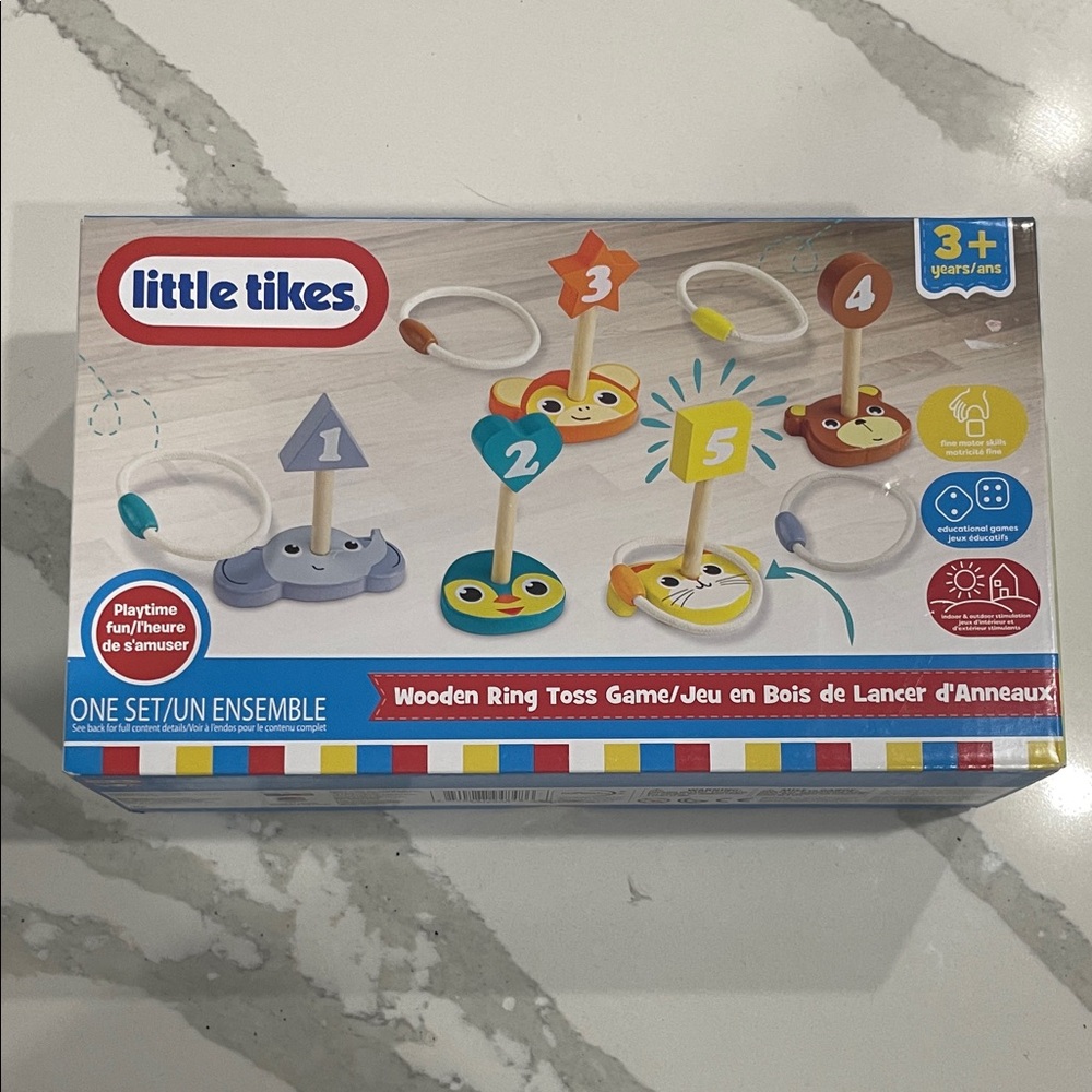 Little Tikes Wooden Ring Toss Game
